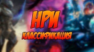 НРИ tRPG - классификация