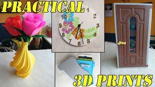 8 Practical 3D Prints 2021 - 3D Printing Timelapse
