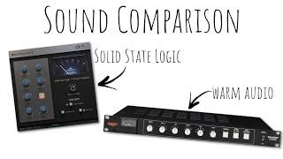 SOUND DEMO - SSL vs Warm Audio Bus Comps - Plugin vs Analog