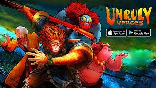 Unruly Heroes Mobile - CBT Gameplay AndroidIOS