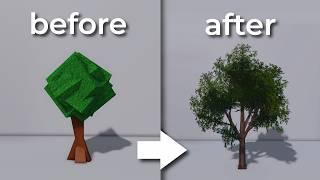 how to make realistic trees in bloxburg