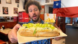 ¿Cuál es el mejor hot dog “completo” de Chile?  ¡SON ENORMES 