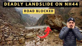 INDIA’S LONGEST HIGHWAY IS CLOSED JAMMU KASHMIR NATIONAL HIGHWAY CLOSED