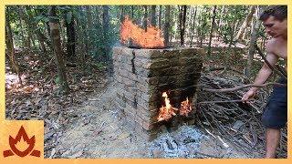 Primitive Technology Brick Firing Kiln