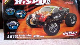 HSP BRONTOSAURUS JEEP RC unboxing