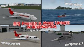 BIG Fokker Update & More Update in Aeronautica  Roblox Aeronautica