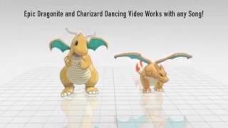 Dragonite and Charizard Dancing