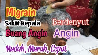 CARA CEPAT DAN EFEKTIF HILANGKAN SAKIT KEPALA- MIGRAINE Pijat Kepala