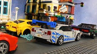 Lego Speed Champions Underground Street Racing - Lego StopMotion
