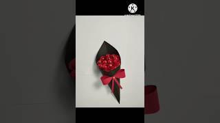 Easy Paper Flower Bouquet  DIY Paper Flower Bouquet #viralshorts #viral #trending