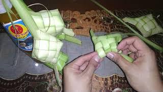 Hiburan#27 - Tutorial bikin ketupat lebaran.. simple.. cukup 5 menit.. jadi..murah meriah muntah ..