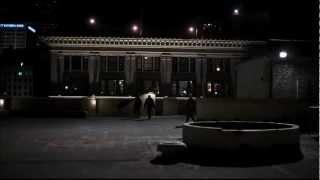 The Dark Knight Rises - Batman & Catwoman RooftopFightScene HD