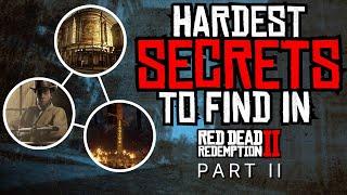 The HARDEST Secrets to find in Red Dead Redemption 2  RDR2