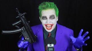 Relax with THE JOKER - ASMR whisper metal fabric soft voice parody - TheSeanWardShow