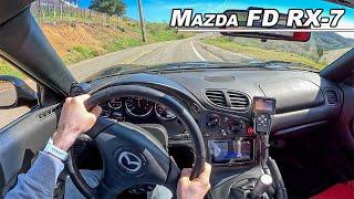 1994 Mazda FD RX-7 - Driving The Twin Turbo Rotary Legend POV Binaural Audio