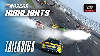 iRacing at Talladega Race Highlights eNASCAR Coca-Cola iRacing Series