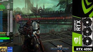 Warhammer 40000 Space Marine 2 Ultra Settings 4K  RTX 4090  i9 14900KS