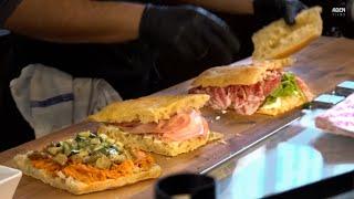 Street Food in New York - Italian Panini