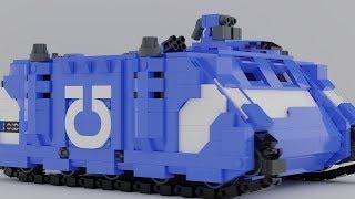 LEGO Rhino and Dreadnought  Warhammer 40k