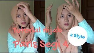 Tutorial Hijab Paris Segi Empat Simple  2 Style #NMY Hijab Tutorials