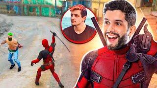 VIREI O DEADPOOL E TROLLEI O GABE NO GTA RP