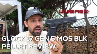 Review of the Glock 17 Gen 5 MOS Black Pellet Pistol from Umarex