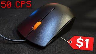 This $1 OFFICE MOUSE Drag Clicks 50 CPS