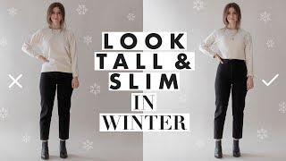 How to Look Taller & Slimmer – Petite Tips for Wearing Winter Clothes  Dearly Bethany