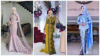 30+ Model Gamis Dan Kebaya Brokat Muslimah Terbaru di Tahun 20192020