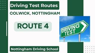 Colwick Driving Test Centre Nottingham - Driving Test Routes Route 4