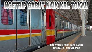 TRIP GABUT NAIK KRL TOKYU 8500  85048604  + 8000  80078008  dari Jakarta Kota ke Manggarai