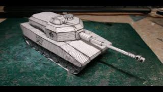 Building Panzer IX Leopard Fictional German Heavy Tank