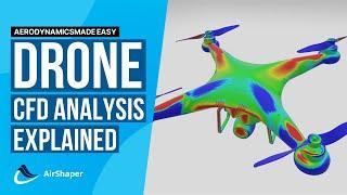 Aerodynamics Made Easy - Drone CFD Analysis Explained  Step-by-Step Guide