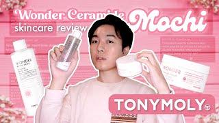 TonyMoly Mochi Toner & Moisturizer  Skincare Review 쎄라마이드 스킨케어 oily sensitive skin 