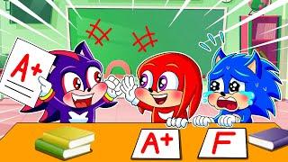 Baby Sonic does poorly in school  Sonic the Hedgehog 2 Animation  Sonics Official Channel