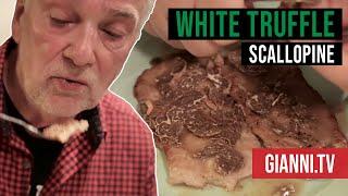 White Truffle Scallopini - Italian Cooking Videos - Giannis North Beach