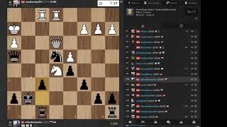 Битва с Гатой Камским.  Блиц с Михаилом.  Шахматы GannikChess.