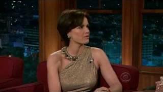 Carla Gugino on Craig Ferguson 20111019