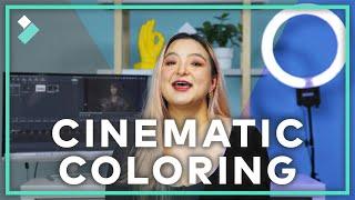 Cinematic Coloring in Filmora X  Wondershare Filmora X Tutorial