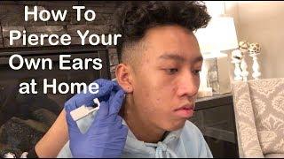 How To Pierce Your Own Ears At Home For $5