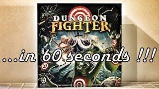 Dungeon Fighter - Brettspiel Vorstellung in 60 Sekunden - Board Game Roundup in 60s