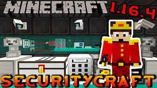 SECURITYCRAFT 1.16.4  Explosives Lasers Cameras Turrets  Minecraft Mod Review