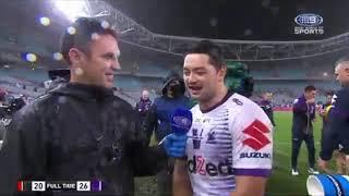 Brandon Cheese Smith  gives the greatest Grand Final Interview EVER