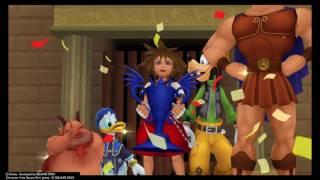 All Boss Battles Olympus Collesium  Kingdom Hearts 1.5 Remix 