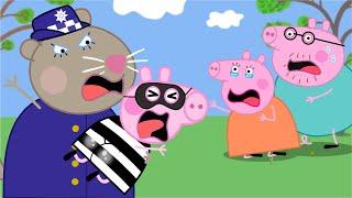 Police.. Dont Hit Peppa?  Peppa Pig Funny Animation