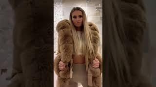 Fur parka