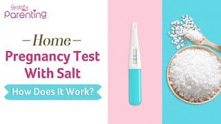 Home Pregnancy Test With Salt  Pregnancy Test With Salt At Home  Homemade Pregnancy Test