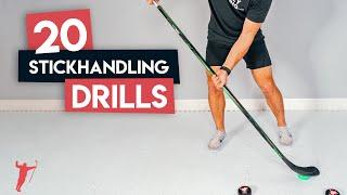 20 STICKHANDLING DRILLS YOU CAN DO AT HOME 