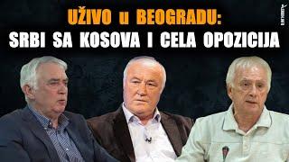 Uživo - Beograd Veliki skup Srba sa Kosova i cele opozicije