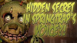 HIDDEN SECRET IN SPRING TRAPS VOICE?